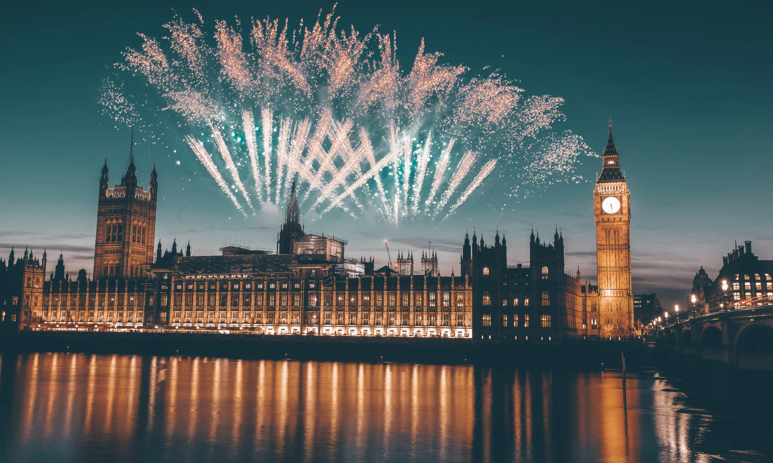 Celebrating New Year in London